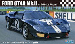 Fujimi F126036 Ford GT40 Mk-II 66 Le Mans Winner 1:24 Plastic Model Kit