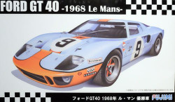 Fujimi F126050 Ford GT40 68 Le Mans Winner 1:24 Plastic Model Kit