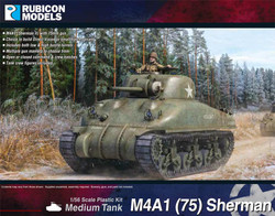 Rubicon Models 280086 M4A1 (75) Sherman 1:56 Plastic Model Kit