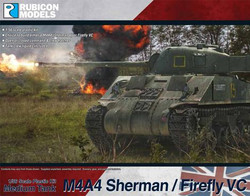 Rubicon Models 280088 M4A4 Sherman / Firefly VC 1:56 Plastic Model Kit