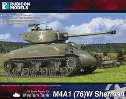 Rubicon Models 280087 M4A1 (76) W Sherman 1:56 Plastic Model Kit