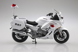 Aoshima 10678 Yamaha FJR1300 Police Motorcycle Diecast Model Bike