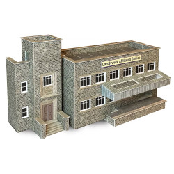 Metcalfe PN187 Old Factory Industrial Stone Building N Gauge Kit