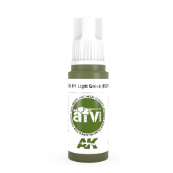 AK Interactive 11335 Nº1 Light Green (FS34151) 17ml AFV 3G Acrylic Model Paint