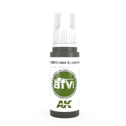 AK Interactive 11350 Modern Spanish Green 17ml AFV 3G Acrylic Model Paint
