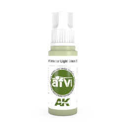AK Interactive 11345 APC Interior Light Green (FS24533) 17ml AFV 3G Acrylic Paint