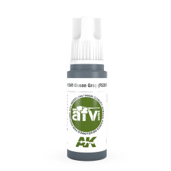 AK Interactive 11341 Ocean Gray (FS35164) 17ml AFV 3G Acrylic Model Paint