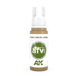 AK Interactive 11347 Australian Camouflage Brown 17ml AFV 3G Acrylic Model Paint