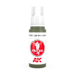 AK Interactive 11428 Light Green Uniform 17ml 3G Acrylic Model Paint