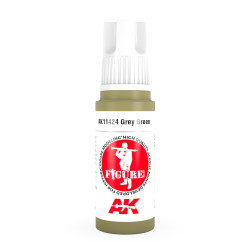 AK Interactive 11424 Grey Green  17ml 3G Acrylic Model Paint