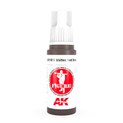 AK Interactive 11419 Waffen Red Brown 17ml 3G Acrylic Model Paint