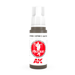 AK Interactive 11408 DOT44 Brown Base 17ml 3G Acrylic Model Paint