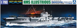 Aoshima 05941 Aircraft Carrier HMS Illustrious 1:700 Plastic Model Ship Kit