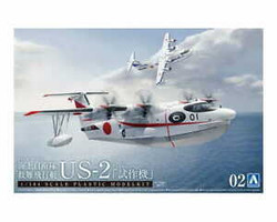 Aoshima 05762 JMSDF Rescue Flyingboat US-2 Prototype 1:144 Plastic Model Kit