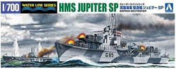 Aoshima 05765 J-Class Destroyer HMS Jupiter 1:700 Plastic Model Ship Kit