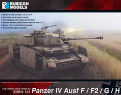 Rubicon Models 280077 Panzer Iv Ausf F/F1/G/H 1:56 Plastic Model Kit