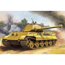 Trumpeter 948 PzKpfw VI SdKfz 182 Tiger II Curved-Front First Prod 1:16 Model Kit