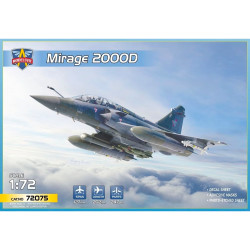 Modelsvit 72075 Dassault-Mirage 2000D w/SCALP-EG/Storm Shadow 1:72 Model Kit