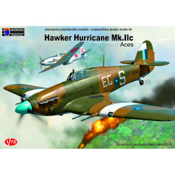 Kovozavody Prostejov Hawker Hurricane Mk.IIC 'Aces' 1:72 Model Kit CL7211