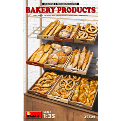 Miniart 35624 Bakery Products 1:35 Diorama Model Kit