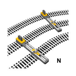 Proses PPT-N-01 N Scale Adjustable Parallel Track Tool N Gauge