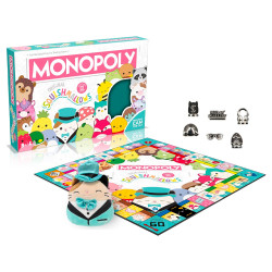 Squishmallows Monopoly Board Game - Winning Moves Age 8+