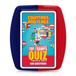 Top Trumps Quiz: Countries and Flags - 500 Questions
