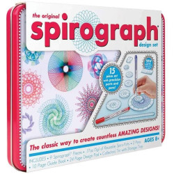 Spirograph The Original Design Tin Drawing Set For Ages 8+