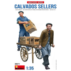 Miniart 38071 Calvados Sellers 1:35 Figures Model Kit