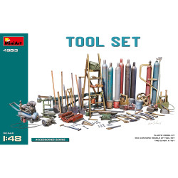 Miniart 49013 Tool Set 1:48 Diorama Model Kit