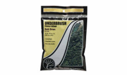 Woodland Scenics FC137 Dark Green Underbrush Bag Scenic Brush Foliage Flock