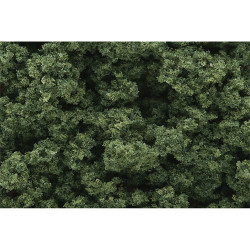 Woodland Scenics FC683 Medium Green Clump Foliage Scenic Brush Foliage Flock