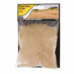 Woodland Scenics FS628 12mm Static Grass Straw Scenic Brush Foliage Flock