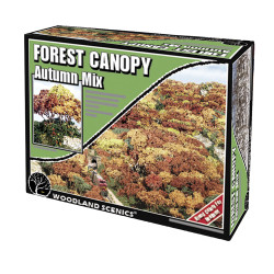 Woodland Scenics F1663 Autum Mix Forest Canopy Scenic Brush Foliage Flock