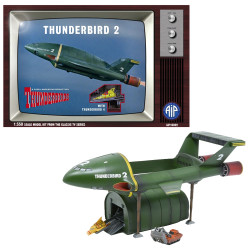 Adventures In Plastic Thunderbird 2 with Thunderbird 4 1:350 Plastic Model Kit