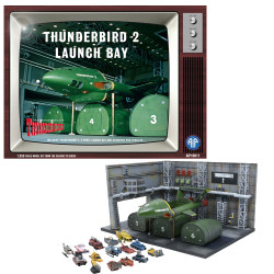 Adventures In Plastic Thunderbird 2 Launch Bay 1:350 Plastic Model Kit