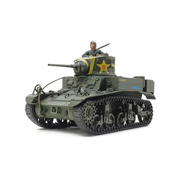 TAMIYA 35360 US Light Tank M3 Stuart Late Prod 1:35 Tank Model Kit