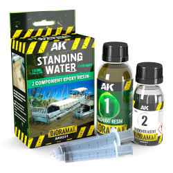 AK Interactive 8231 Standing Water 2-Component Epoxy Resin 180ml