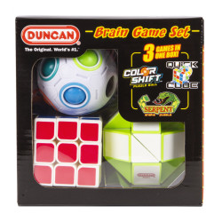 Duncan Brain Game Combo Set (Colour Shift, Quick Cube, & Serpent)