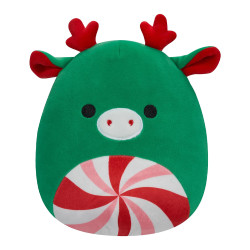 Squishmallows Zumir the Moose w/Peppermint Swirl 7.5" Plush Christmas Soft Toy
