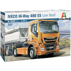 Italeri 3928 Iveco Hi-Way 480E5 (Low Roof) 1:24 Plastic Model Truck Kit