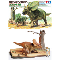 Tamiya  60101 Chasmosaurus Dinosaur Diorama Set Plastic Model Kit