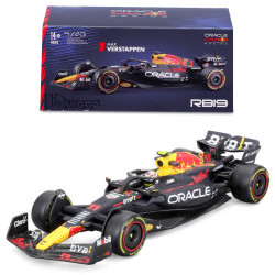 Bburago F1 Red Bull Racing RB19 #1 Max Verstappen w/Helmet 2023 1:43 Model