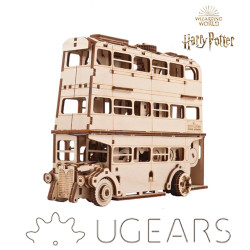 UGEARS 70172 Harry Potter Knight Bus Mechanical  Wooden Model Kit
