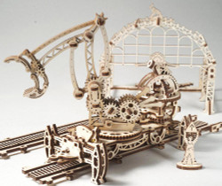 UGEARS Rail Manipulator Mechanical Wooden Model Kit 70032