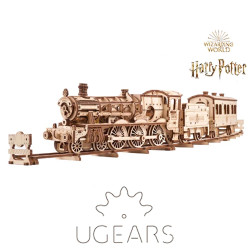 UGEARS 70176 Harry Potter Hogwarts Express  Train Mechanical Wooden Model Kit