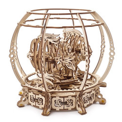 UGEARS Mechanical Aquarium Mechanical Wooden Model  Kit 70155