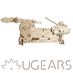 UGEARS 70181 Fire and Forget Wooden Mechanical  Model Kit