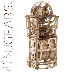 UGEARS Sky Watcher Tourbillon Table Clock Mechanical Kit  70162