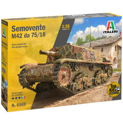 Italeri 6569 Semovente M42 DA 75/18mm 1:35 Plastic Model Kit